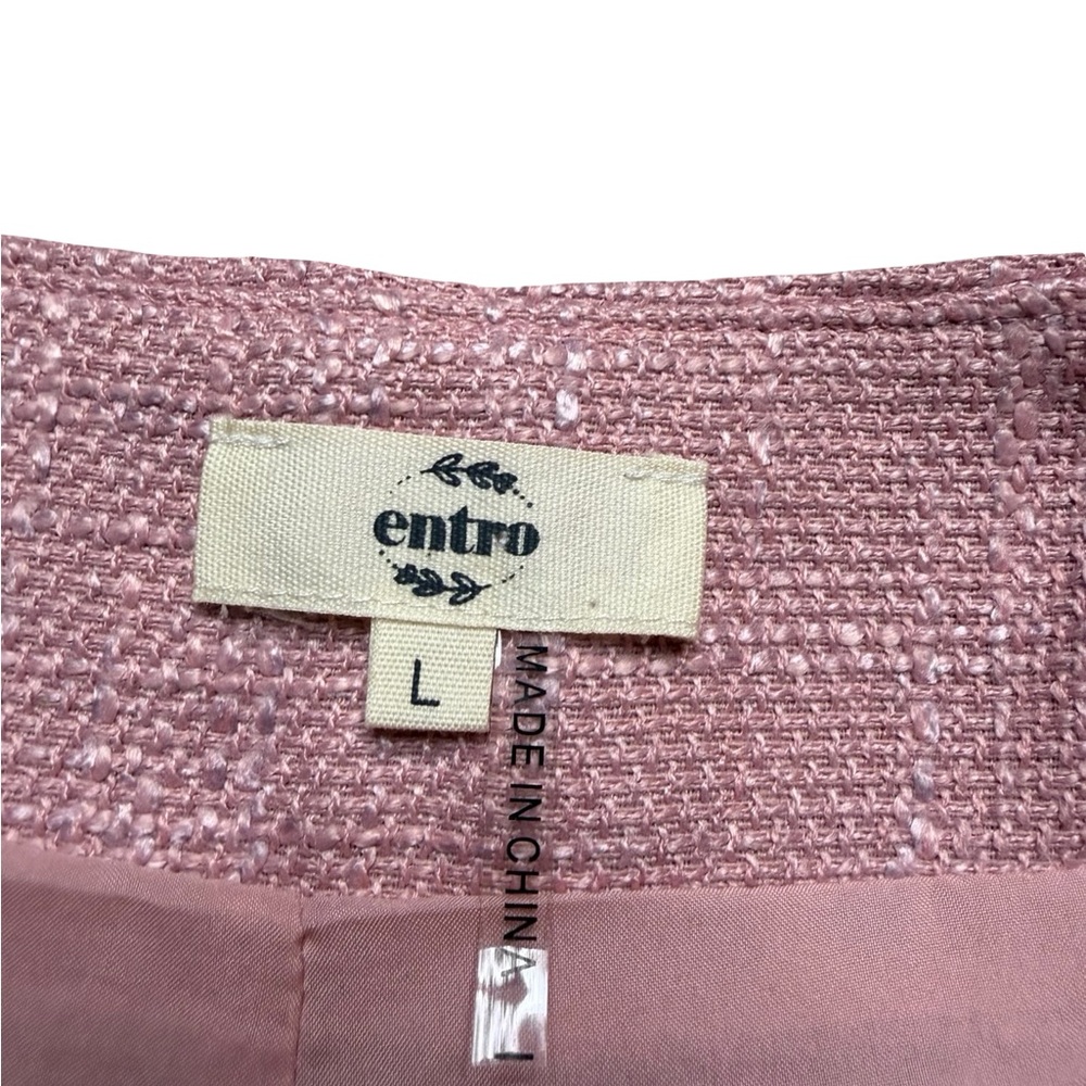 entro Pink High-Waist Women's Shorts - Picture 4 of 7